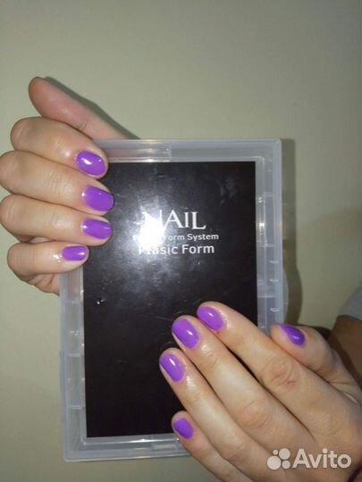 Наращивание ногтей на дому