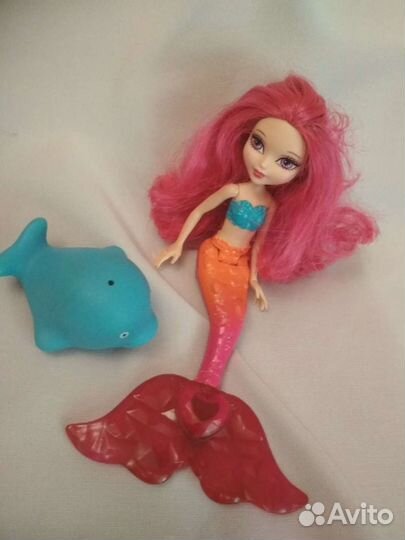 Куклы русалочки с питомцами, Барби