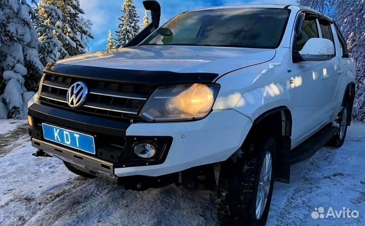 Передний силовой бампер композитный Volkswagen Ama