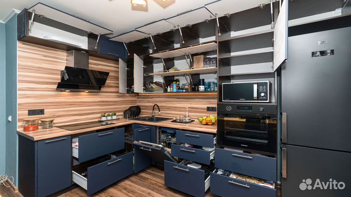 Кухня Орион угловая и прямая