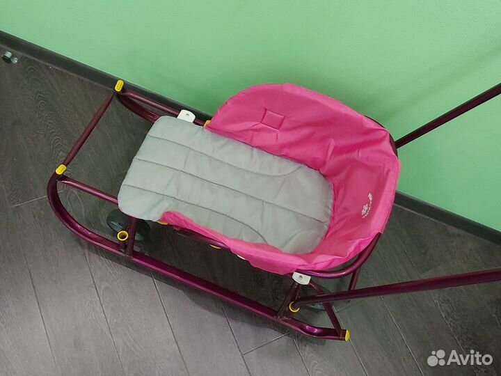 Санки на колесах