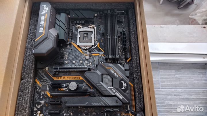 Материнская плата asus TUF Z390-plus gaming (WI-FI
