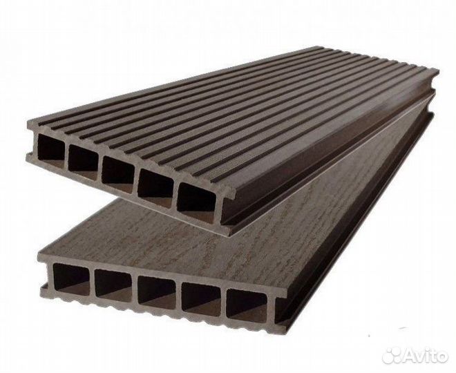 Террасная Доска Polywood DUO Двухсторонняя Венге