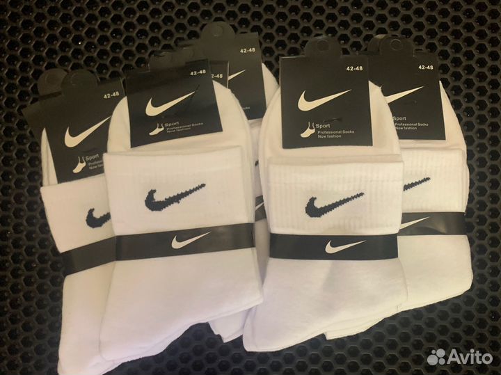 Носки высокие 10 пар Nike/Adidas