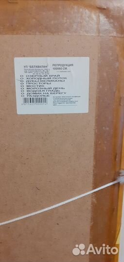 Картина репродукция 100 на 60. Беларусь