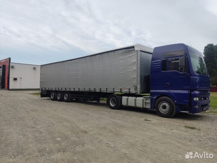 Бортовой грузовик MAN TGA 18.410, 2001