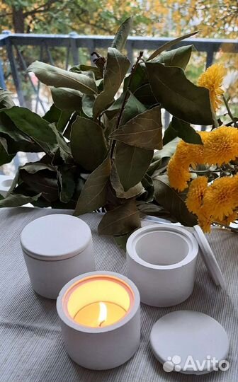 Изделия из гипса. Подсвечники, подставки