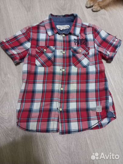 Рубашка на рост 116-122 см