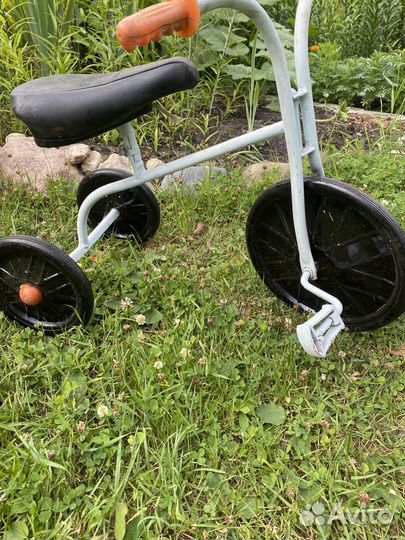 Детский трехколесный велосипед СССР