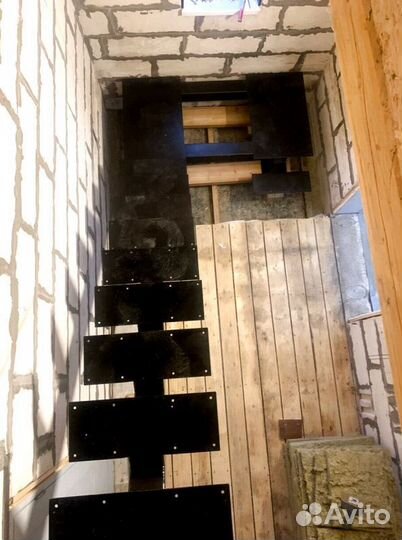 Лестничный каркас под ключ