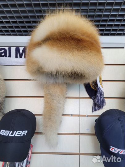Шапка из меха лисы