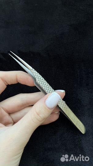 Пинцет для наращивания ресниц