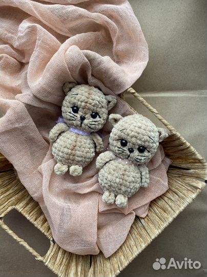 Котенок ручной работы