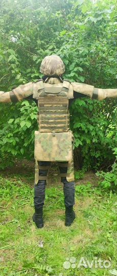 Бронежилет с плитами бр5