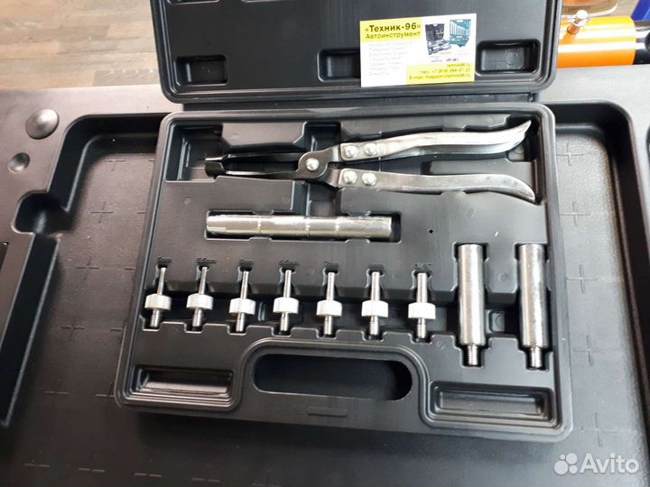 Набор для замены колпачков и направляющих клапана