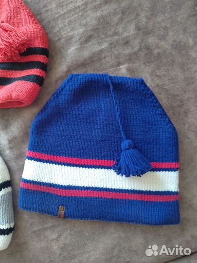 Вязаная шапка мужская