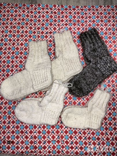 Пуховые носки