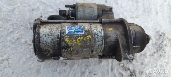 Стартер на SsangYong Kyron