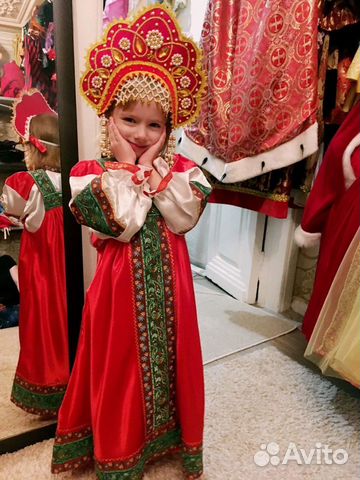 Русские народные костюмы прокат