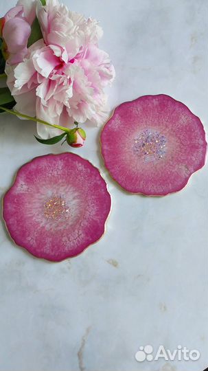 Подставки из эпоксидной смолы