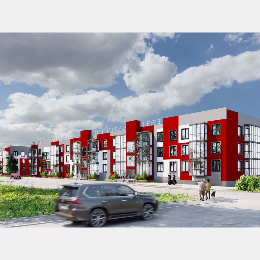 1-к. квартира, 44,9 м², 3/3 эт.