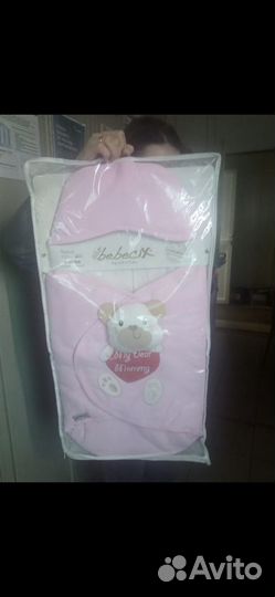 Конверт на выписку летний для девочки