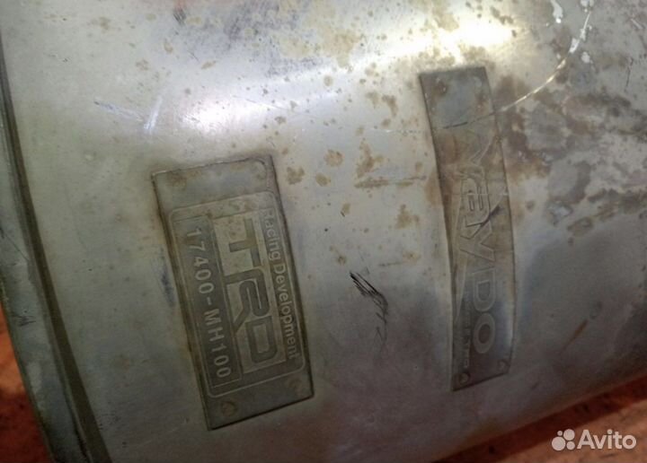 Глушитель trd toyota alphard anh10 2az