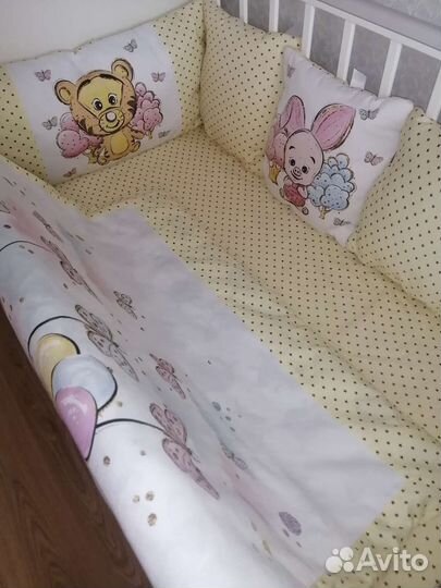 Комплект в детскую кроватку, одеяло