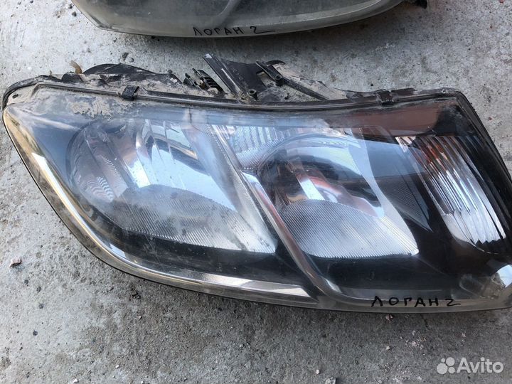 Фара передняя Renault Logan 2