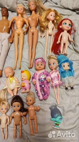 Игрушки куклы пакетом