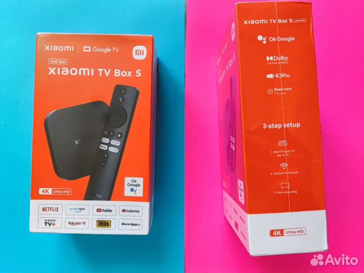 Xiaomi Mi Box S 2nd Gen / Новая 2023