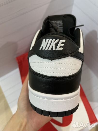 Кроссовки nike dunk low retro black