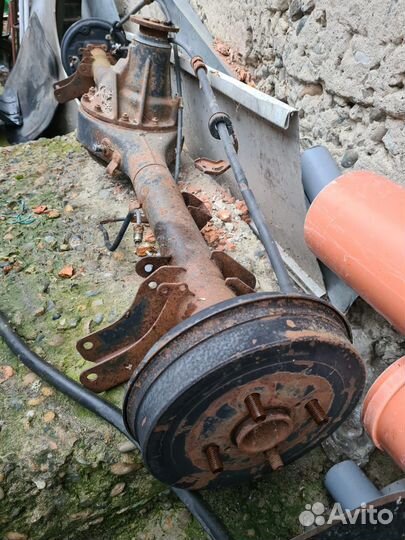 Задний мост на тайоту плац - виц