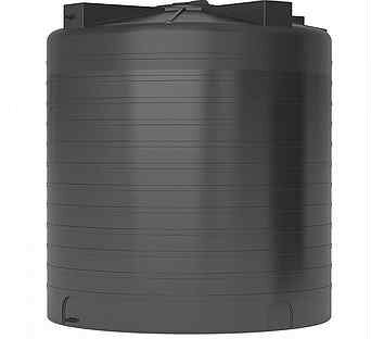 Бак для воды 5000 литров, черный
