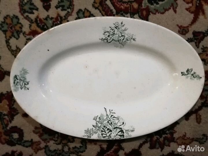 Блюдо овальное. буди