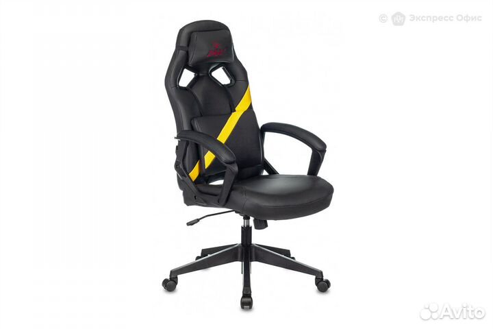 Кресло игровое Zombie Driver YEL