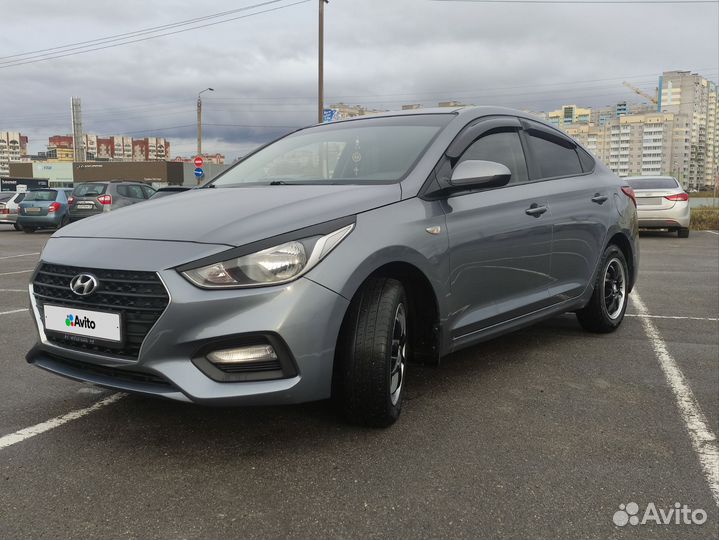 Hyundai Solaris 1.6 МТ, 2018, 112 700 км