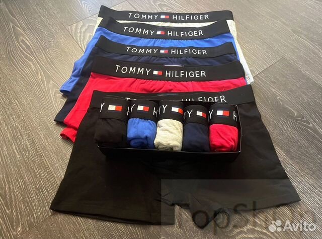 Набор боксеров 5 шт Tommy Hilfiger томи