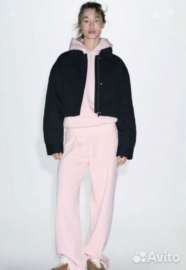 Спортивный костюм Zara розовый