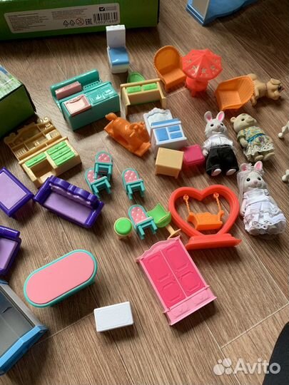 Игровой домик с мебелью