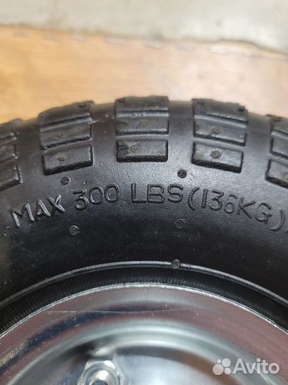 Колесо для тележки пневматическое PR1804