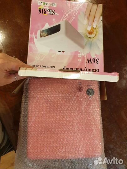 Лампа уф сушка гель лак шеллак