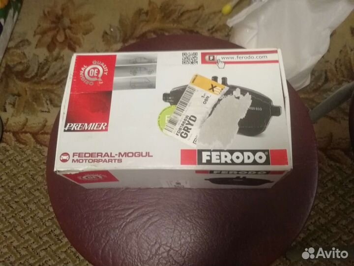 Тормозные колодки Renault megane scenic FDB1866W