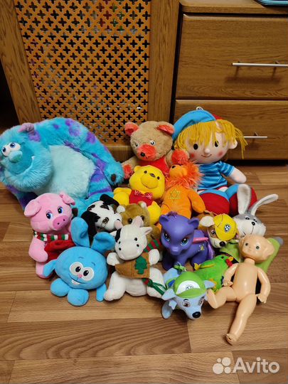 Мягкие игрушки пакетом