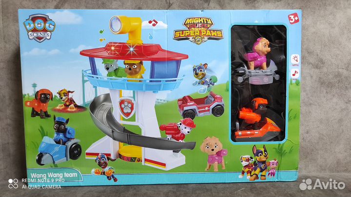 Щенячий патруль, база, патрулевоз