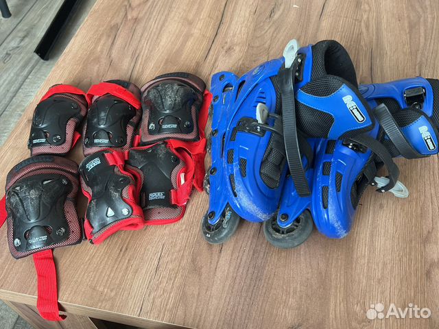 Детские ролики и защита