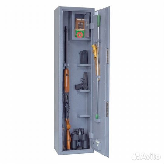 Сейф оружейный ош-23(2 ствола до 138см) Сталь 3мм