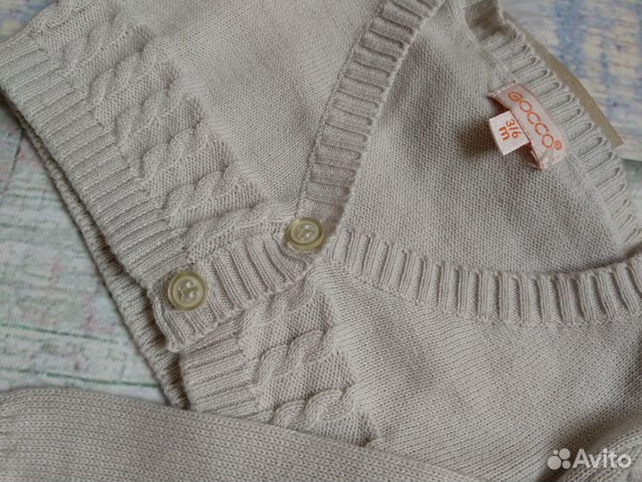 Платье и болеро на девочку 63-69 (3-6 мес)