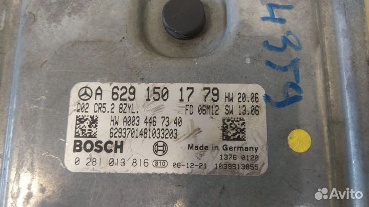 Блок управления двигателем Mercedes-Benz ML164 / W