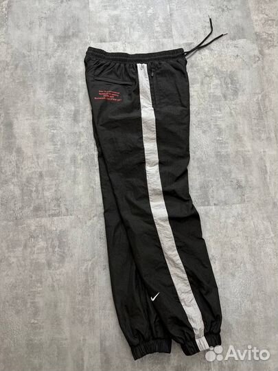 Спортивные штаны nike плащевка swoosh зима
